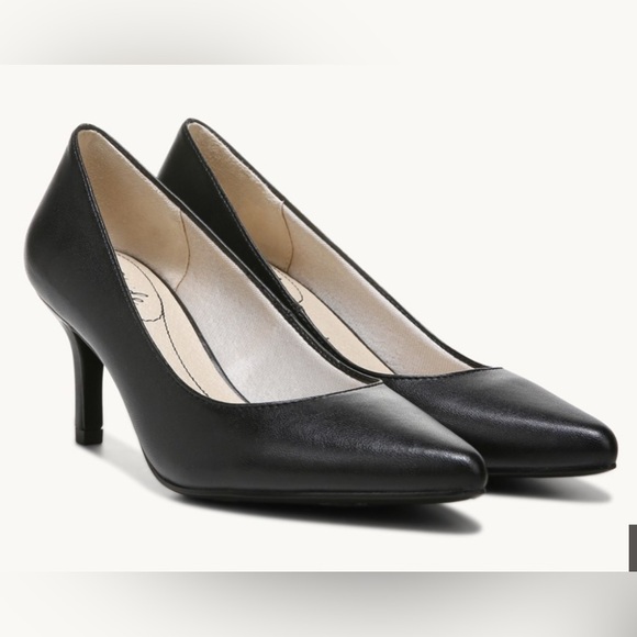 Life Stride Shoes - Life Stride Soft System Sevyn Pump Pointed Toe Black Sz 8.5 Work Business Casual